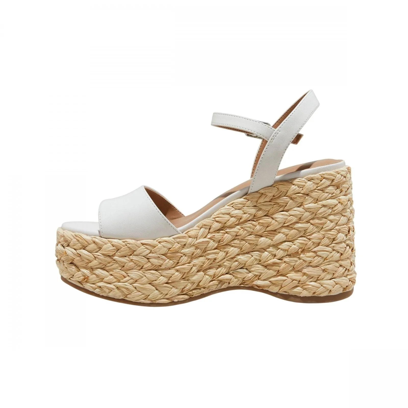 Universal Thread Alisha Platform Wedge Heels with Memory Foam Insole White 9.5M