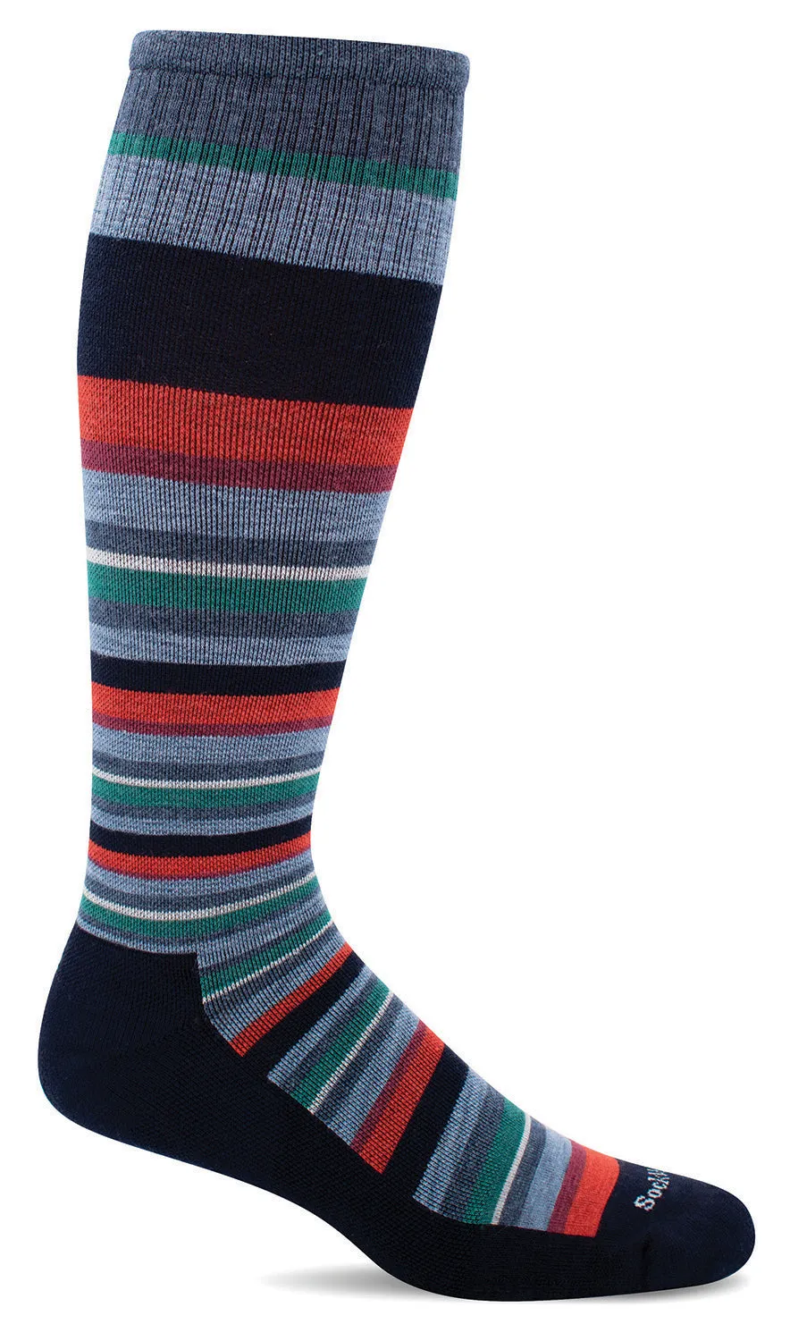 Up Lift Men Knee-High - Navy Firm Compression (20-30mmHG)