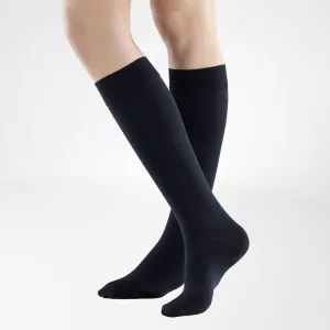 VenoTrain Business Compression Stockings, Knee High, Class 1, Closed Toe, Black