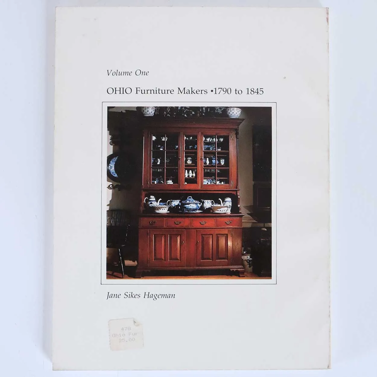 Vintage Book: Ohio Furniture Makers, 1790 to 1845, Volume One by Jane Sikes Hageman