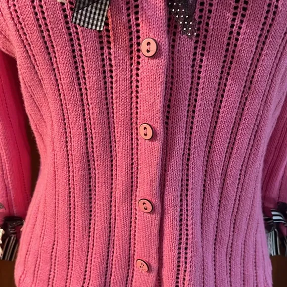 Vintage Design Options by Philip &amp; Jane Gordon Embellished Cardigan