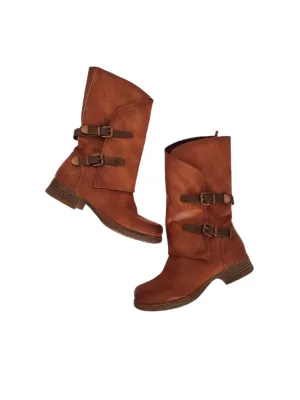 Vintage downtown earthytones boots