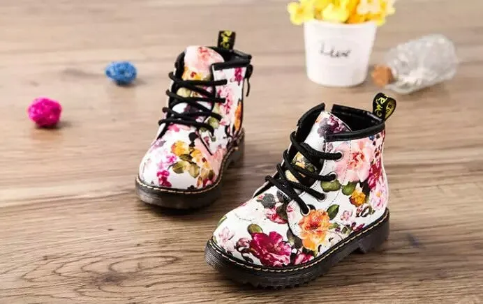 Vintage Floral Boots (2 Colours)