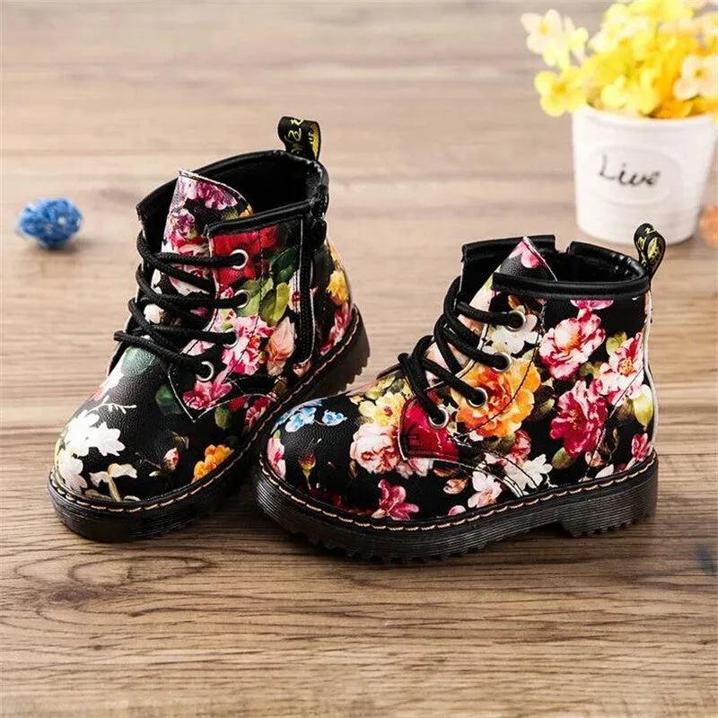 Vintage Floral Boots (2 Colours)