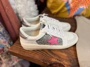 Vintage Havana Quinn Sneakers- Silver Glitter