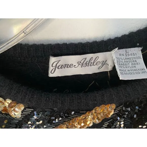 Vintage Jane Ashley Lambwool / Angora Sweater