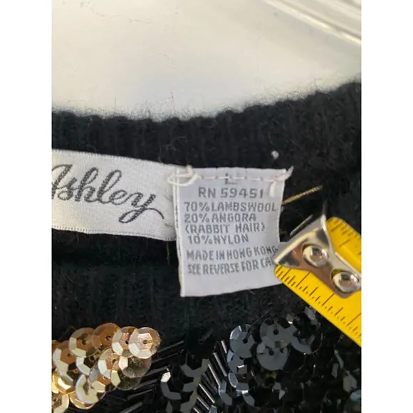 Vintage Jane Ashley Lambwool / Angora Sweater