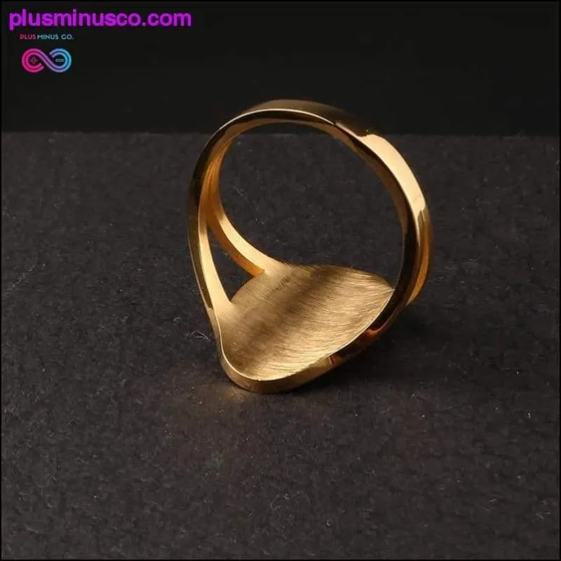 Vintage Virgin Mary Women Religious Gold Rings