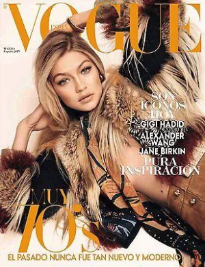 VOGUE Magazine Spain March 2015 GIGI HADID Jane Birkin NADJA BENDER Mariano Ontanon NEW