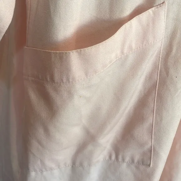 Vtg Mary Kay consultant jacket long sleeve button-down pink women’s size L large