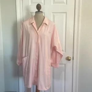 Vtg Mary Kay consultant jacket long sleeve button-down pink women’s size L large