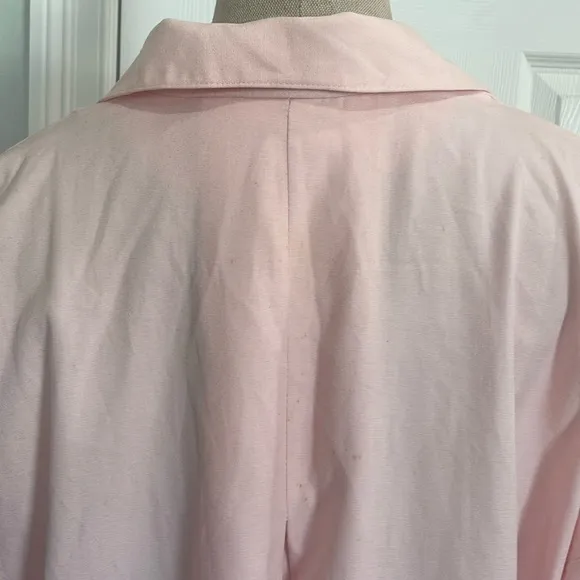 Vtg Mary Kay consultant jacket long sleeve button-down pink women’s size L large