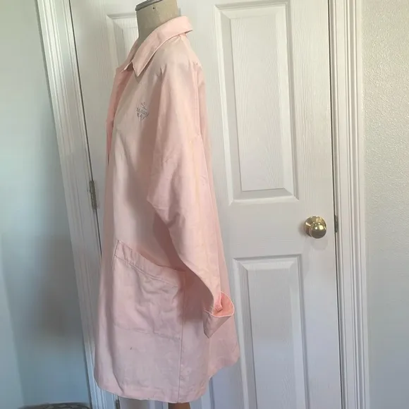 Vtg Mary Kay consultant jacket long sleeve button-down pink women’s size L large