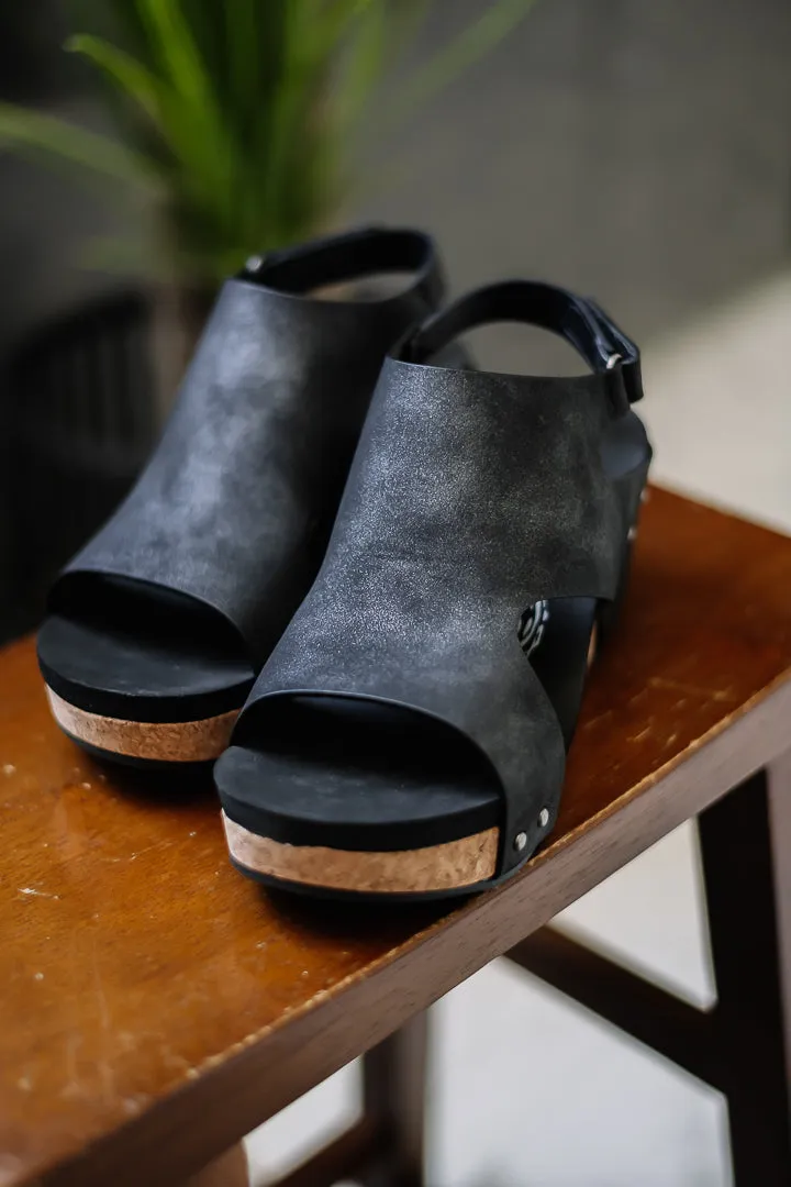 Wally Wedges | Black
