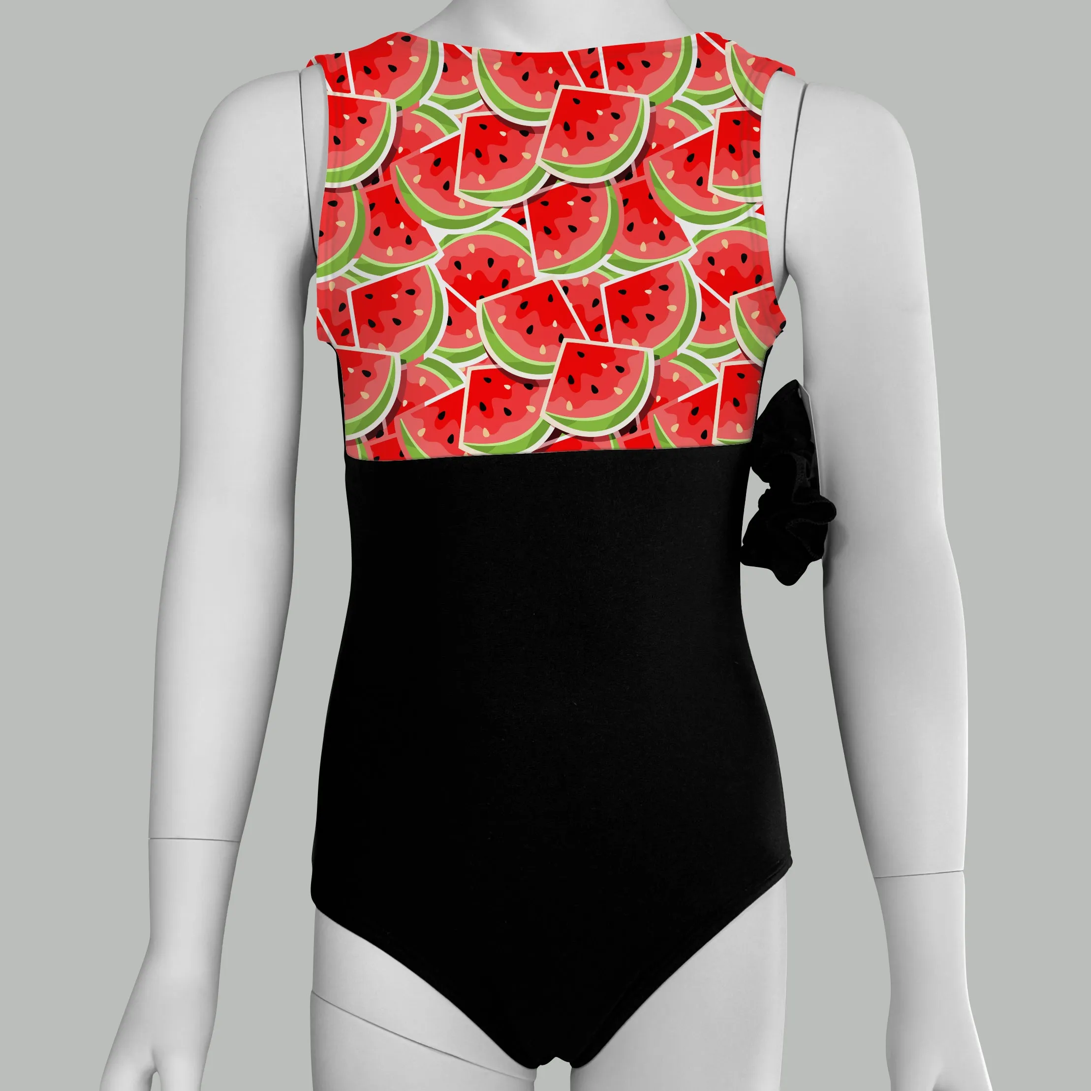 Watermelon Stickers Leotard