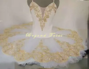 White and Gold Professional Tutu