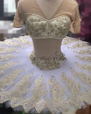 White and Gold Two-Piece La Corsaire Tutu 02