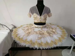 White and Gold Two-Piece La Corsaire Tutu