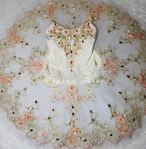 White Floral Tutu