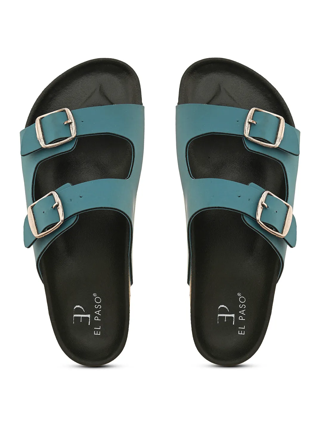 Women Open Toe Flats with Buckles