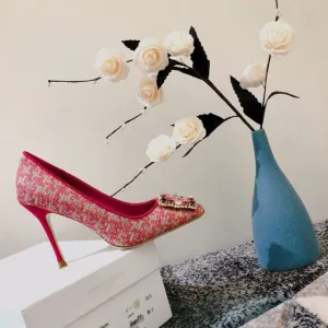 Women Square-Toes High Heels