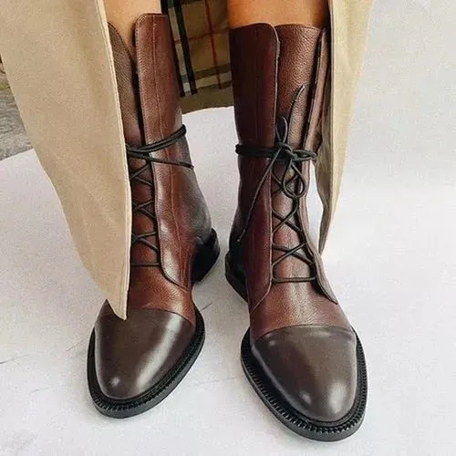 Women's Gaboura Classic Vintage Heeled Boots: High-Quality, Stylish, Warm, and Comfortable