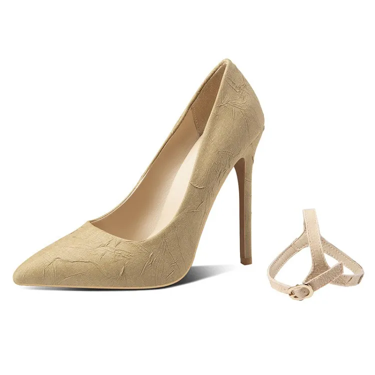 Women's Pointed Toe High Heel Pumps Shoes Woman