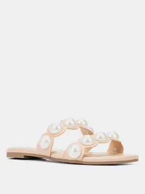 Women's Sage Flats - Wide Width Slide Sandals