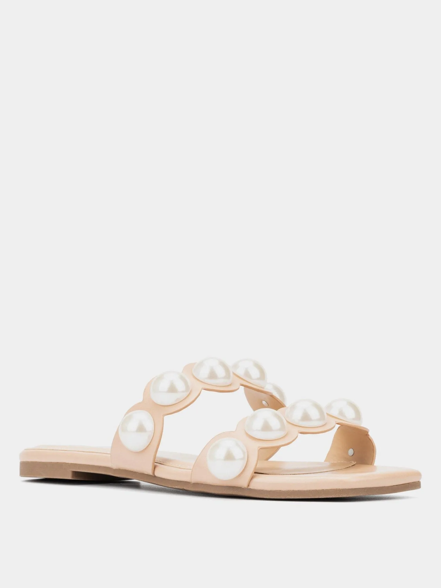Women's Sage Flats - Wide Width Slide Sandals