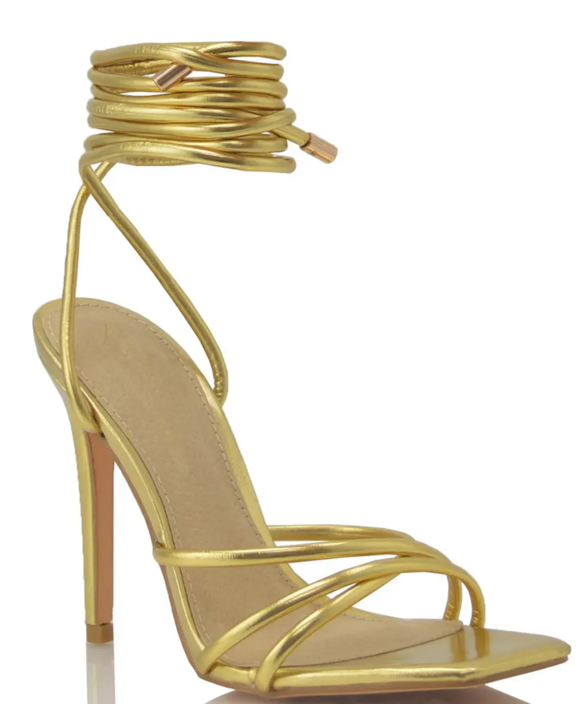 Wrap Up Strappy Heel