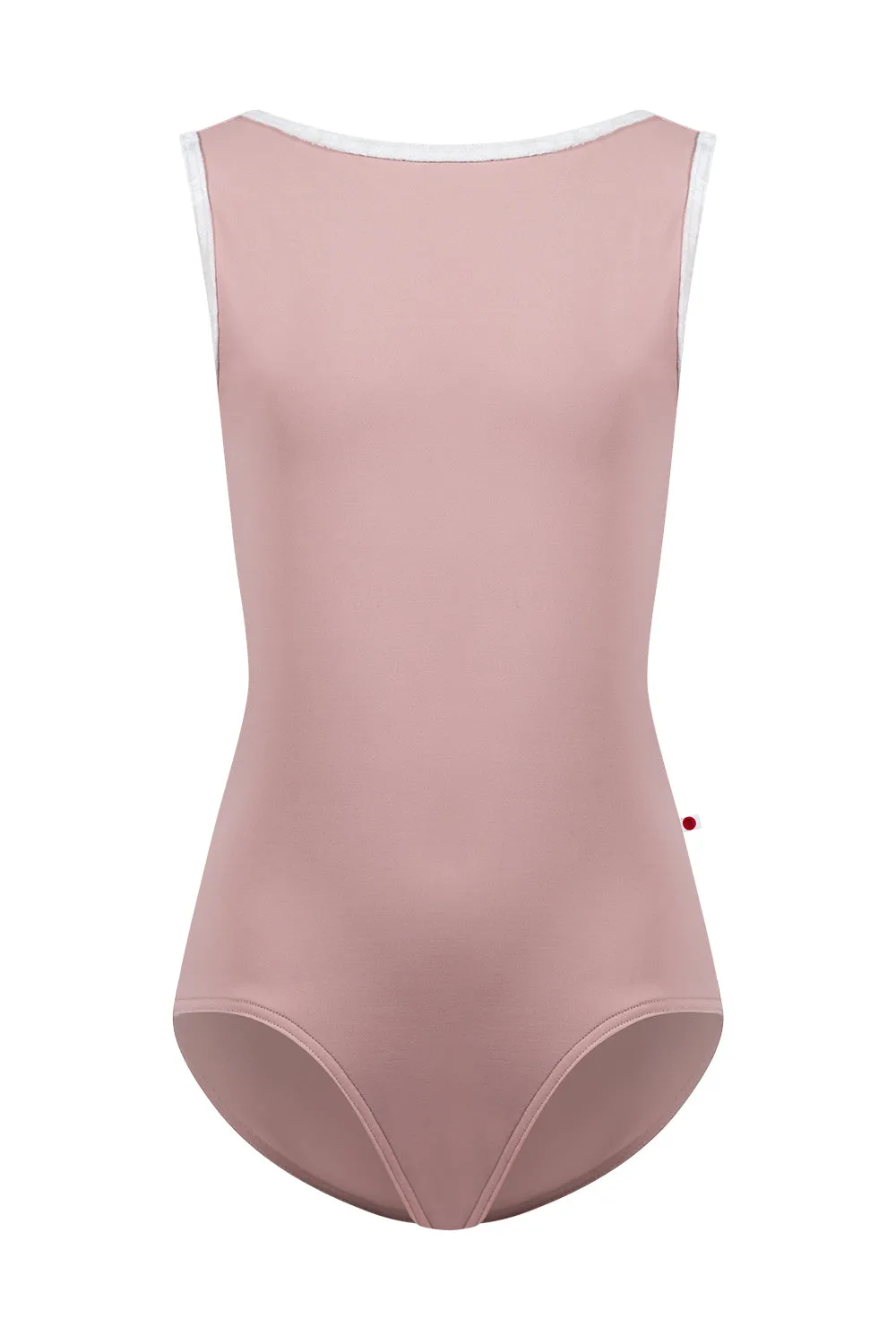 Yumiko Sofiane Leotard- Petal/V-White